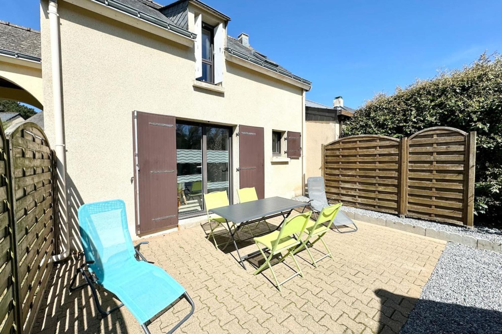 Charmante Maisonnette Terrasse - Proche Plages Guidel Kültér fotó