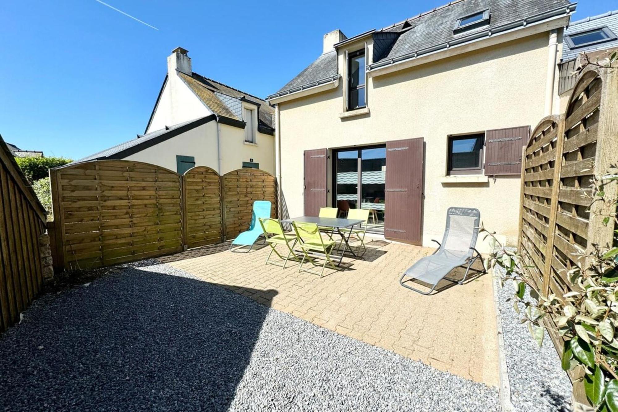 Charmante Maisonnette Terrasse - Proche Plages Guidel Kültér fotó